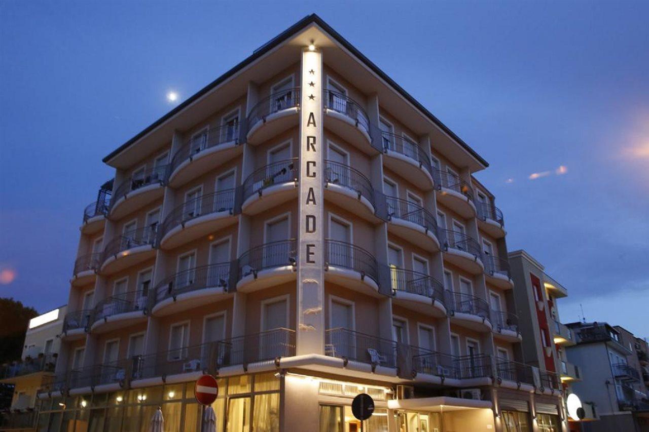 Hotel Arcade 里米尼 外观 照片